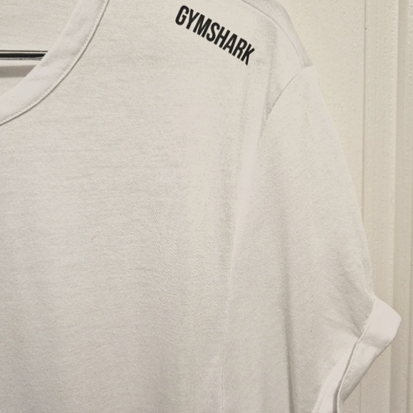 Gymshark Training Oversized Essential Tee - White Sz: XL - Picture 7 of 11